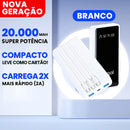 Power Bank com Tela e Lanterna