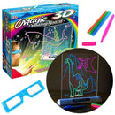 Lousa LED 3D Colorida para Desenho Infantil